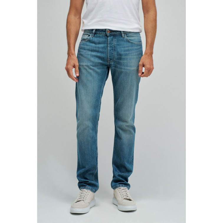 jeans homme  salsa jeans regular jeans light greencast