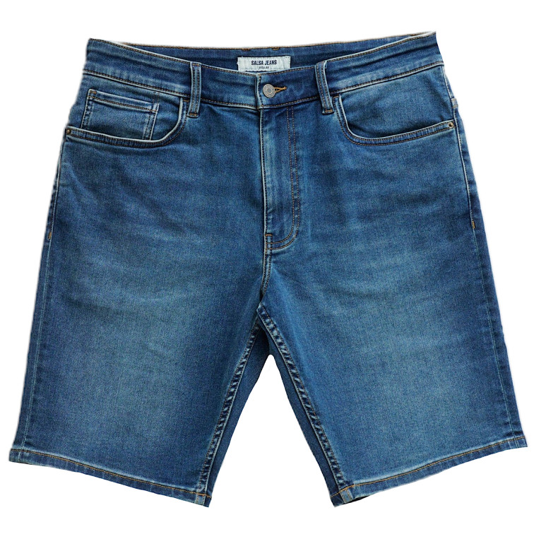 le short homme  salsa jeans short s-activ greencast