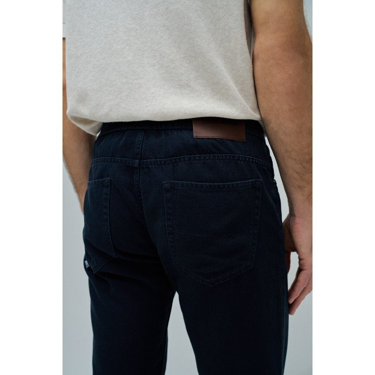 pantalon homme  salsa jeans jogger pants cotton linen colo