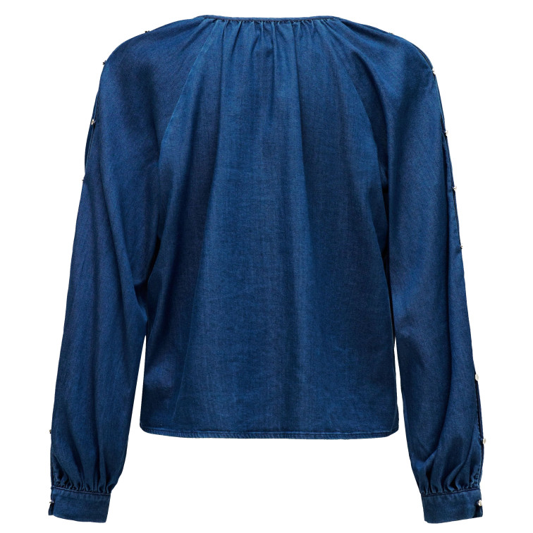 chemise femme  salsa jeans blouse w/ sleeve detail