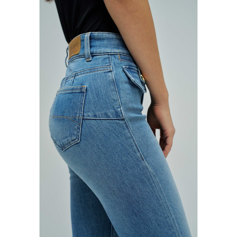 femme destiny bootcut w/ front pocke 852