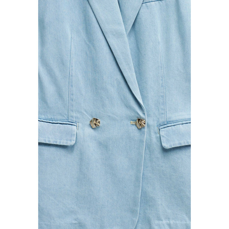 manteau femme  salsa jeans blazer light denim