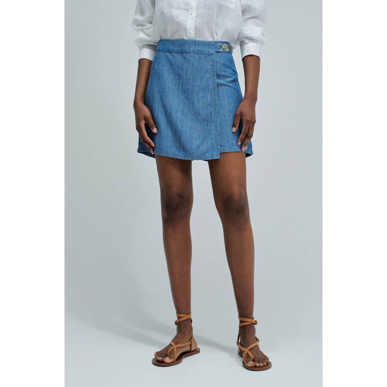 le short femme  salsa jeans skort lighdenim