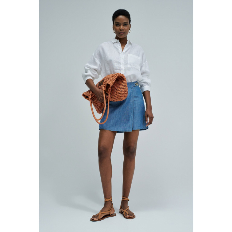 le short femme  salsa jeans skort lighdenim