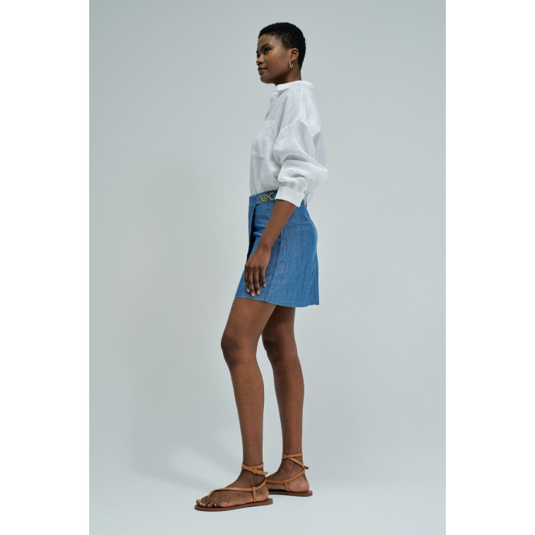 le short femme  salsa jeans skort lighdenim