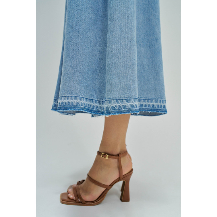 robe femme  salsa jeans lightdenim skirt
