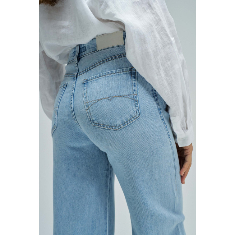 jeans femme  salsa jeans jeans wide leg wide