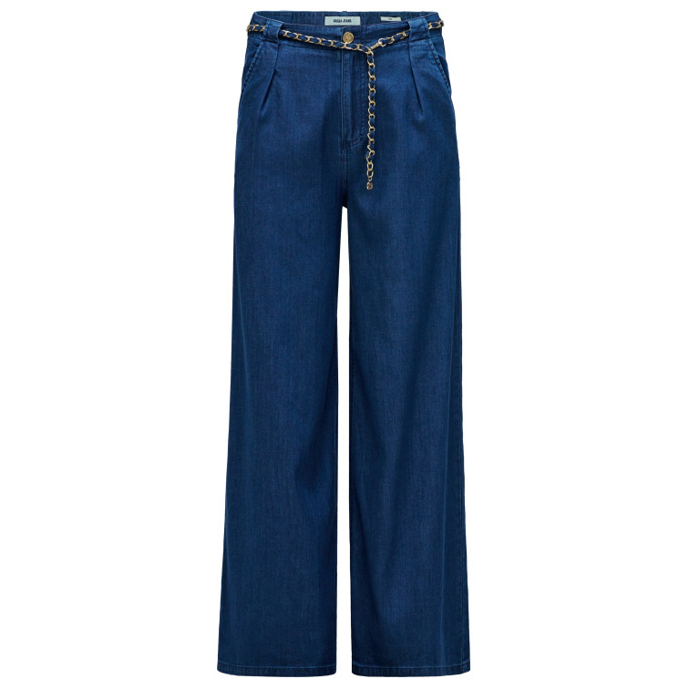 pantalon femme  salsa jeans chino w/ chain belt