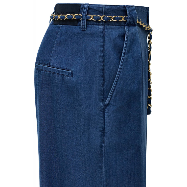 pantalon femme  salsa jeans chino w/ chain belt