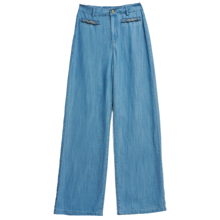 jeans femme  salsa jeans jeans high rise wide w/ pocket