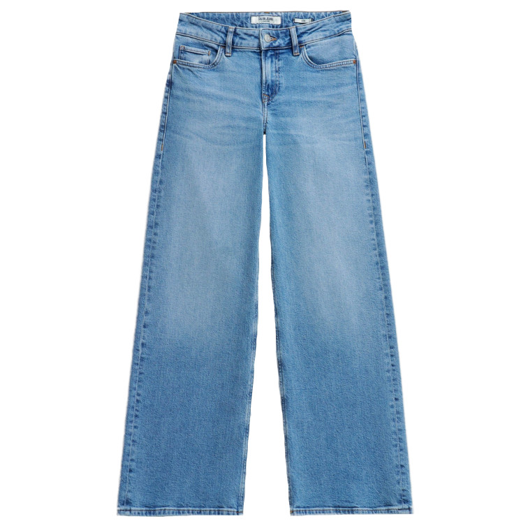jeans femme  salsa jeans jeans low rise wide medium was