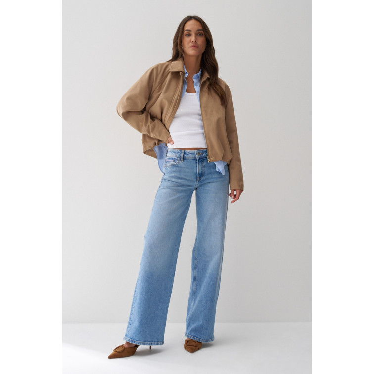 jeans femme  salsa jeans jeans low rise wide medium was