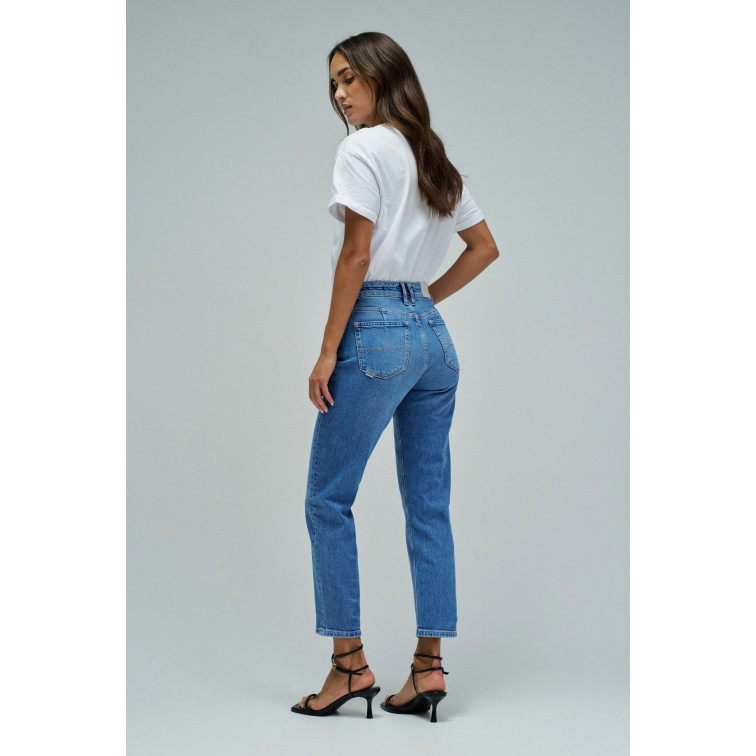 jeans femme  salsa jeans jeans true cropped slim basic