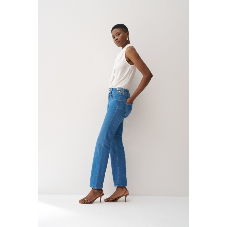 jeans femme  salsa jeans jeans secret straight w/ waist