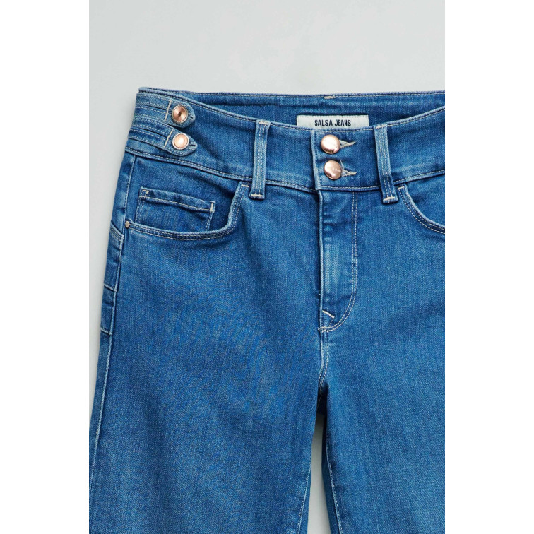 jeans femme  salsa jeans jeans secret straight w/ waist