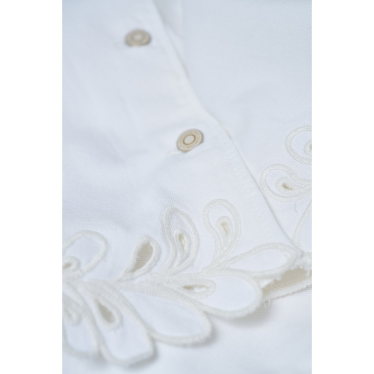 manteau femme  salsa jeans denim jacket w/ embroydery