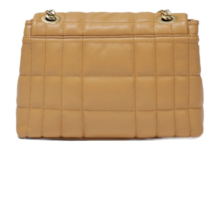 femme quilted fake leather bag w/ ch 120