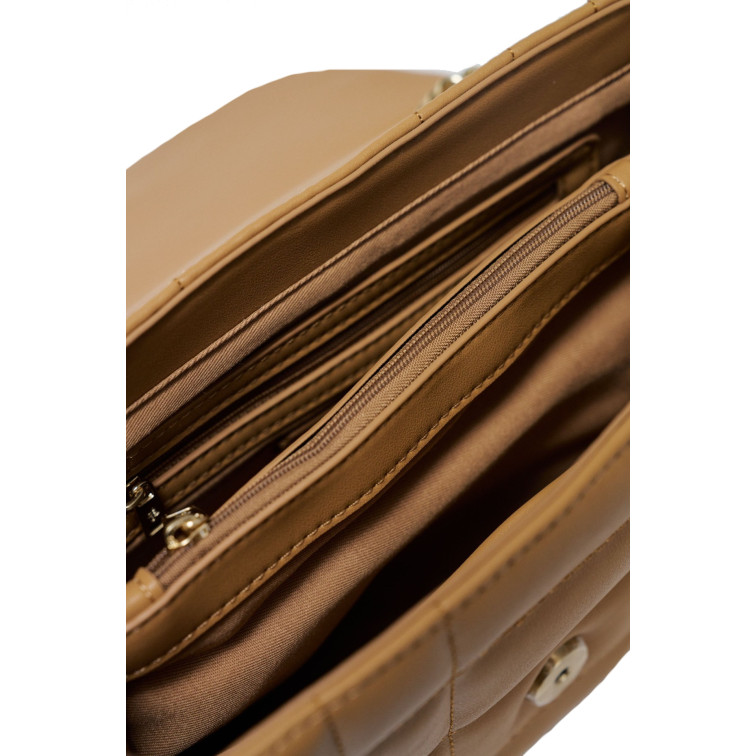 femme quilted fake leather bag w/ ch 120