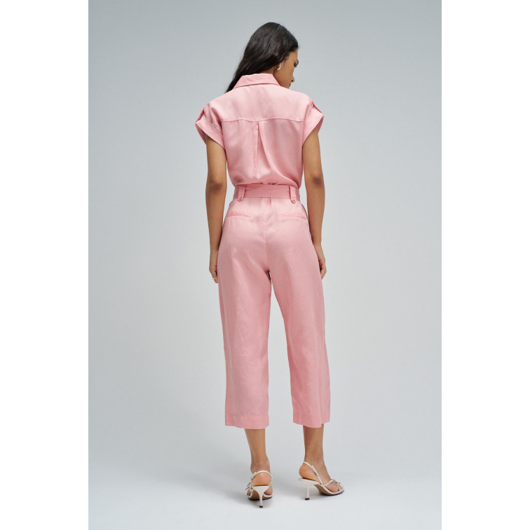 singe femme  salsa jeans overall in lightdenim