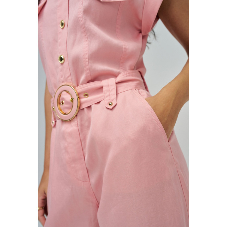 singe femme  salsa jeans overall in lightdenim