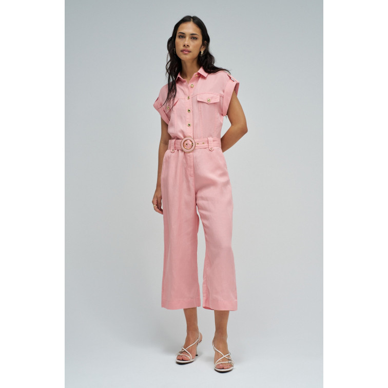 singe femme  salsa jeans overall in lightdenim