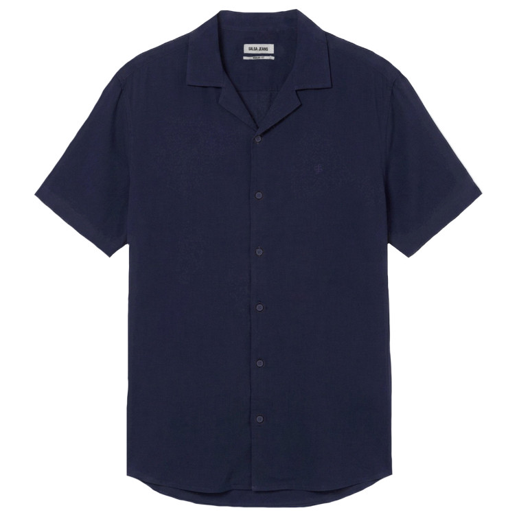 chemise homme  salsa jeans cotton shirt regular fit wrink
