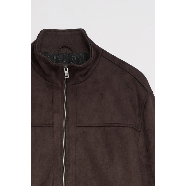 cazadora homme  salsa jeans suede bomber jacket
