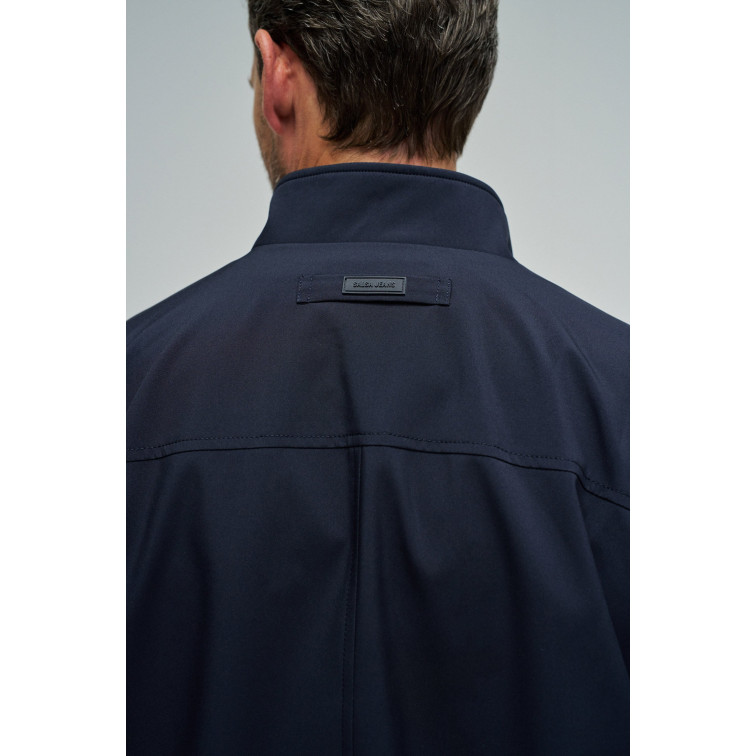 cazadora homme  salsa jeans light bomber jacket w/ collar