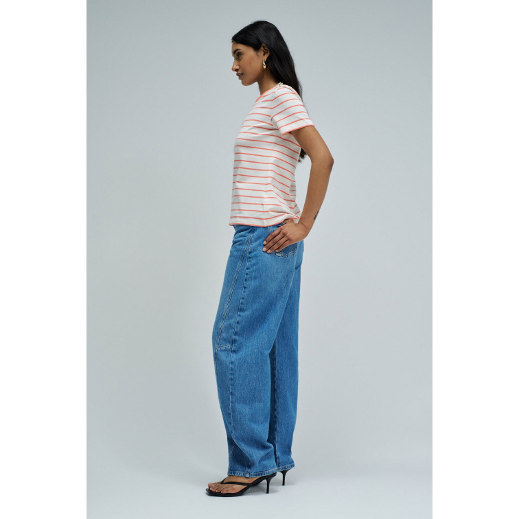 t-shirt femme  salsa jeans stripes branding t-shirt
