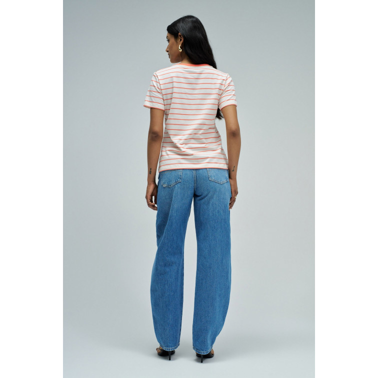 t-shirt femme  salsa jeans stripes branding t-shirt