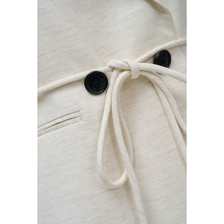 manteau femme  salsa jeans blazer with belt