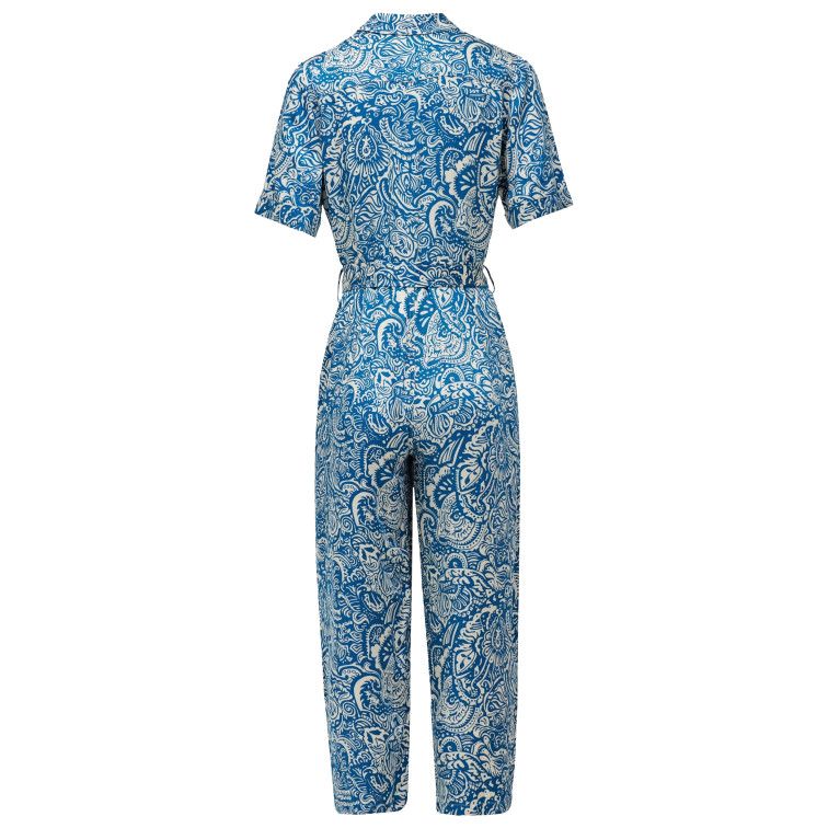 singe femme  salsa jeans short-sleeved print jumpsuit
