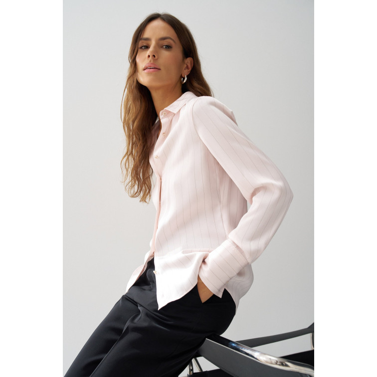 chemise femme  salsa jeans basic shirt front button up cl