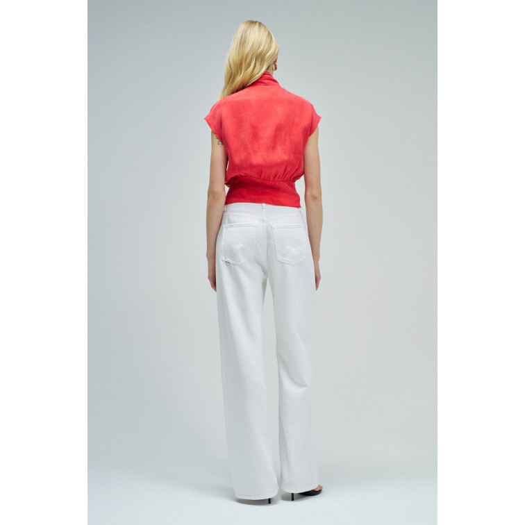 chemise femme  salsa jeans corset blouse style