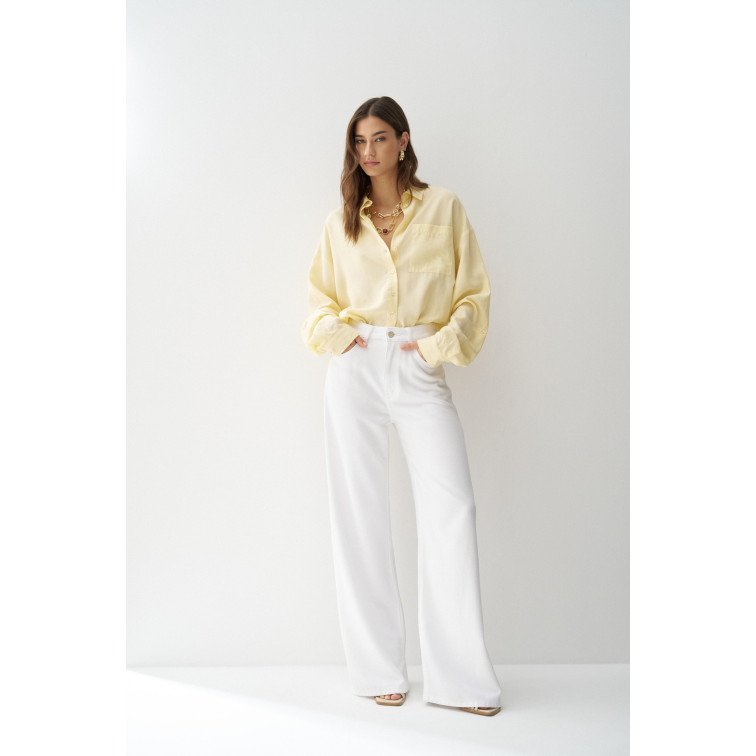 chemise femme  salsa jeans oversize basic shirt