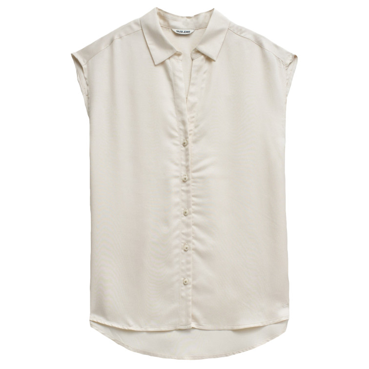 chemise femme  salsa jeans basic sleeveless shirt