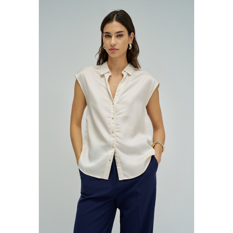 chemise femme  salsa jeans basic sleeveless shirt