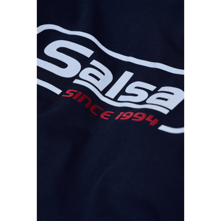 t-shirt homme  salsa jeans t-shirt slim fit branding (ret