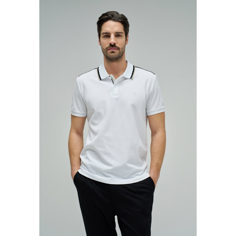 pôle homme  salsa jeans pôle regular fit sport tape