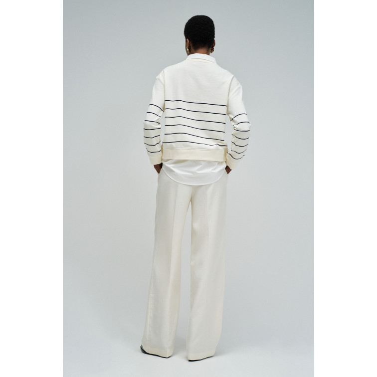 femme stripped twofer sweatshirt 110