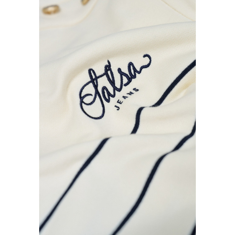 femme stripped twofer sweatshirt 110