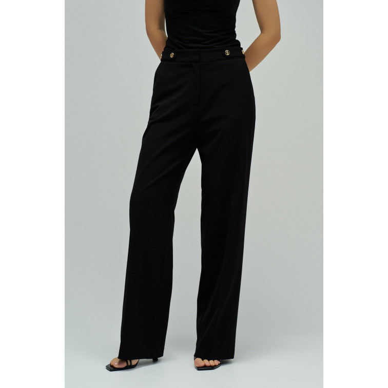 pantalon femme  salsa jeans straight-leg pants with button