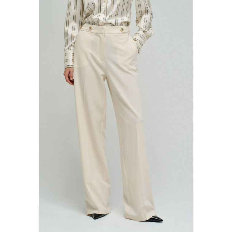 pantalon femme  salsa jeans straight-leg pants with button