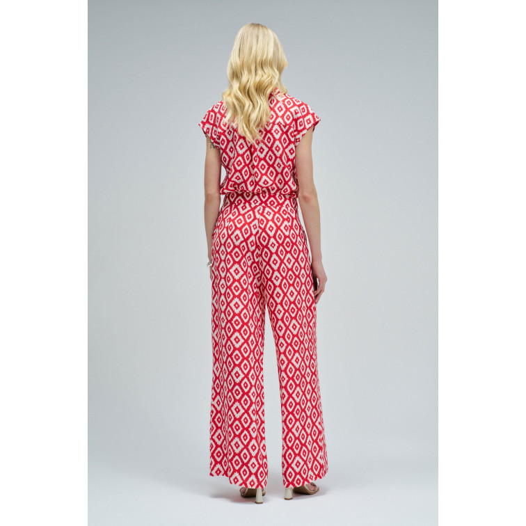 pantalon femme  salsa jeans print hight rise pants