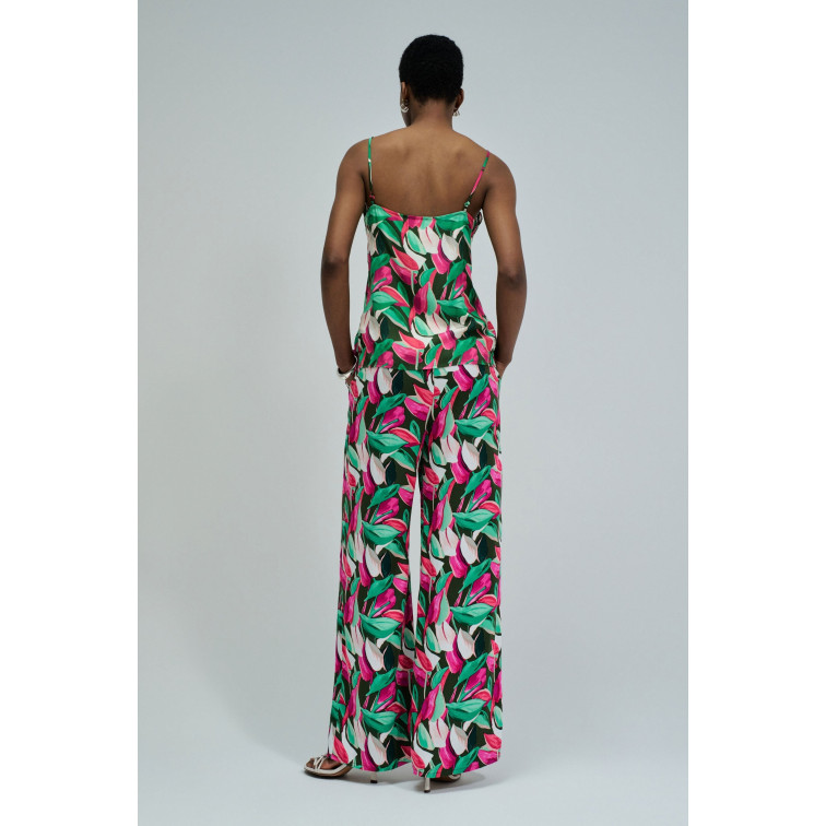 pantalon femme  salsa jeans print hight rise pants