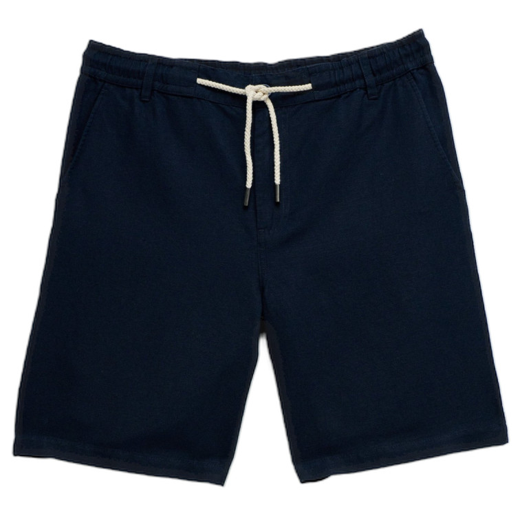 le short homme  salsa jeans cotton linen shorts garment dy
