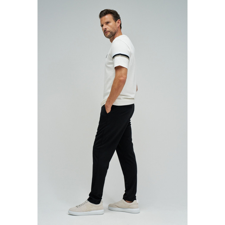 homme interlock t-shirt sport stripe 012