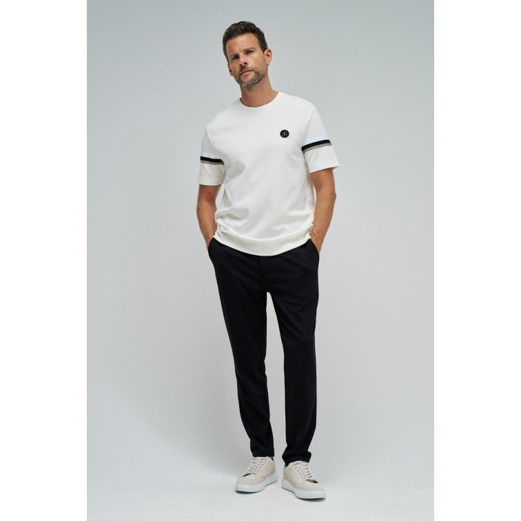 homme interlock t-shirt sport stripe 012