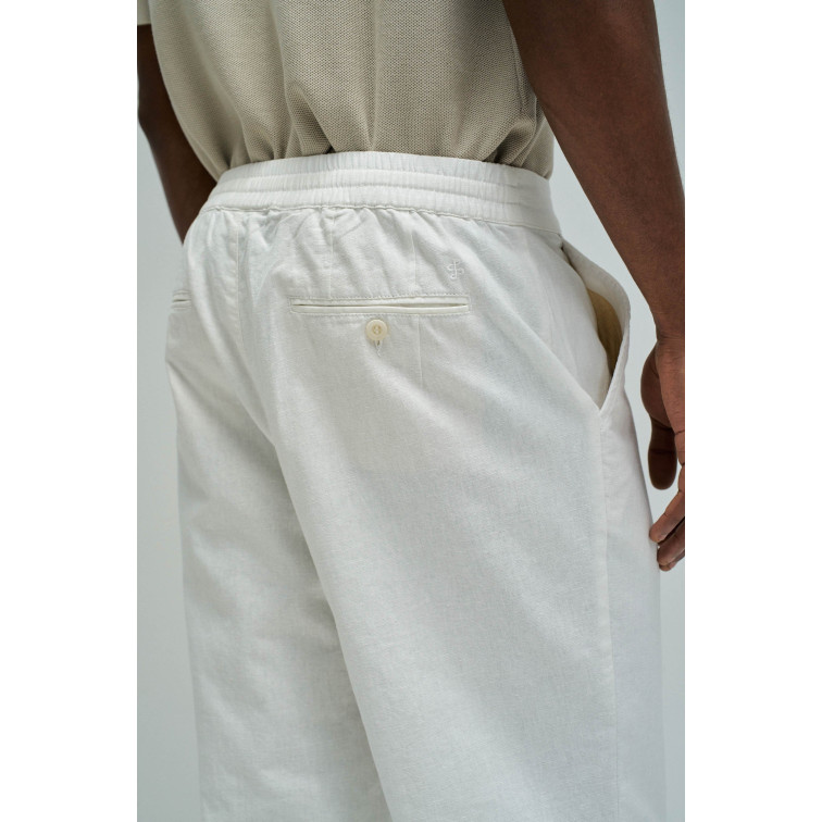 pantalon homme  salsa jeans cotton linen jogger pants set