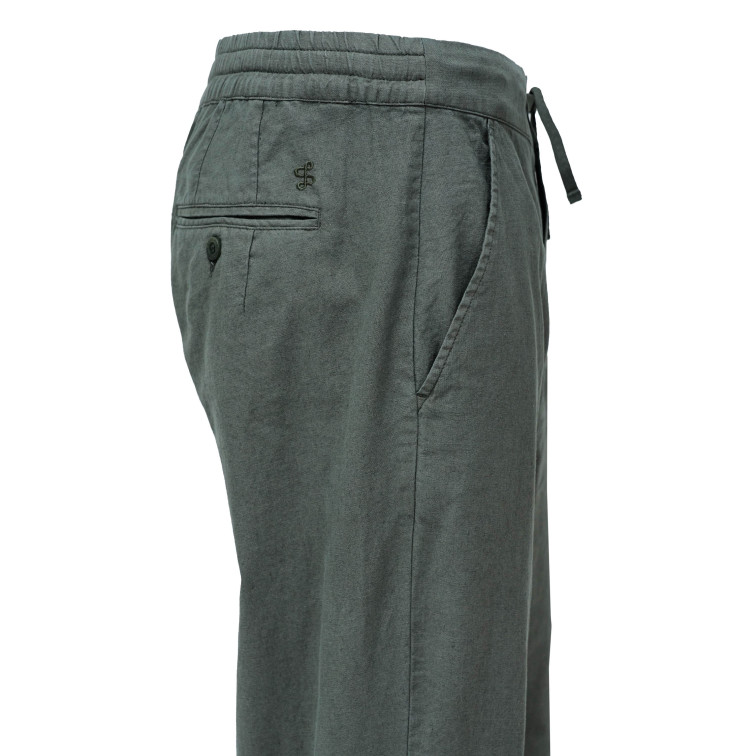 pantalon homme  salsa jeans cotton linen jogger pants set